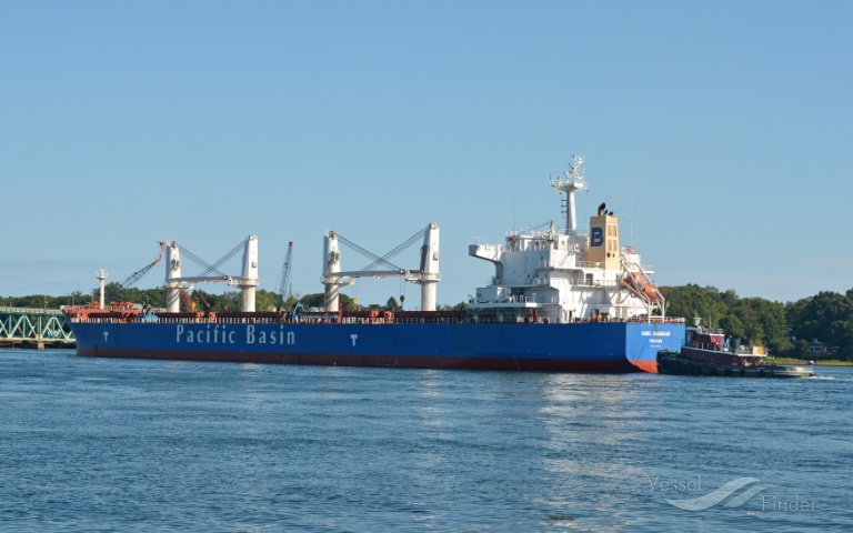 maple harbour (Bulk Carrier) - IMO 9593323, MMSI 440049000, Call Sign D7DJ under the flag of Korea