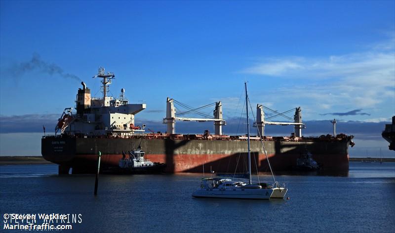 darya mira (Bulk Carrier) - IMO 9909089, MMSI 477714800, Call Sign VRUD2 under the flag of Hong Kong