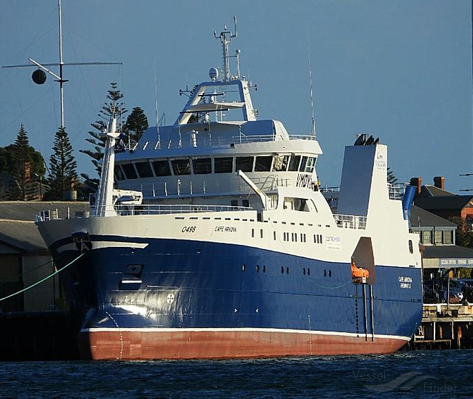 cape arkona (Fishing Vessel) - IMO 9857585, MMSI 503000165, Call Sign VMDY under the flag of Australia