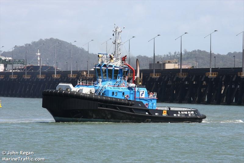 sl boyne island (Tug) - IMO 9743679, MMSI 503024450, Call Sign VNUC under the flag of Australia