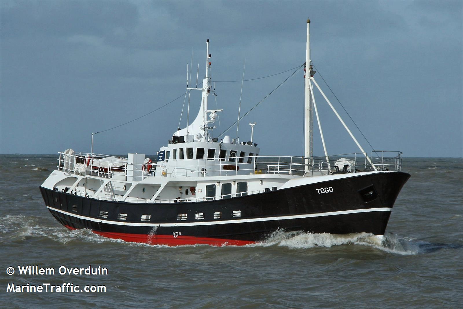 togo (Standby Safety Vessel) - IMO 6514132, MMSI 518100471, Call Sign E5U3385 under the flag of Cook Islands