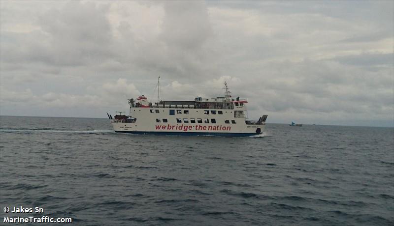 kmp.siginjai (Passenger/Ro-Ro Cargo Ship) - IMO 8661159, MMSI 525004108, Call Sign PODM under the flag of Indonesia