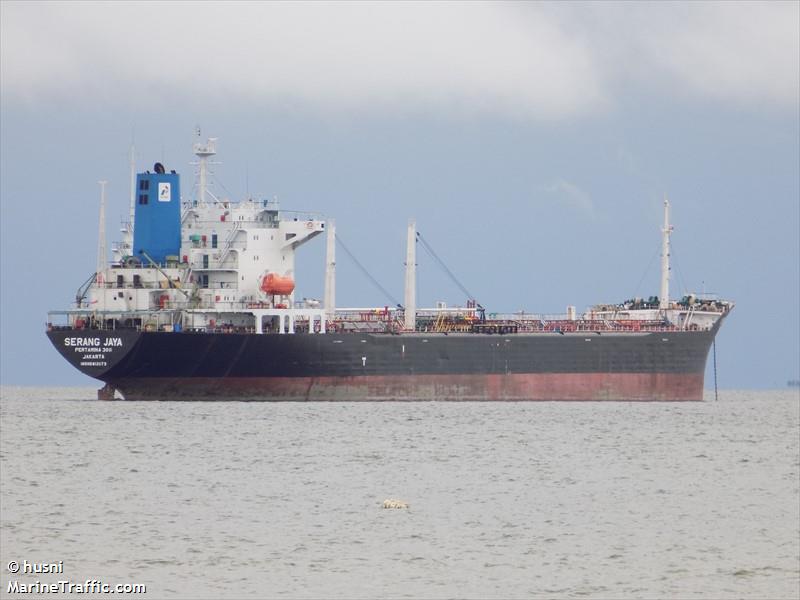 serang jaya (Oil Products Tanker) - IMO 8121173, MMSI 525008028, Call Sign YDXS under the flag of Indonesia
