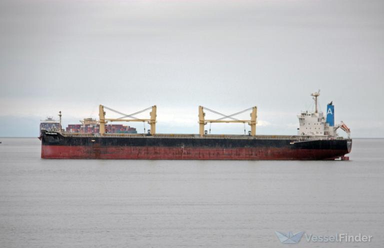 captain dimitris (Bulk Carrier) - IMO 9797694, MMSI 538009376, Call Sign V7A4658 under the flag of Marshall Islands