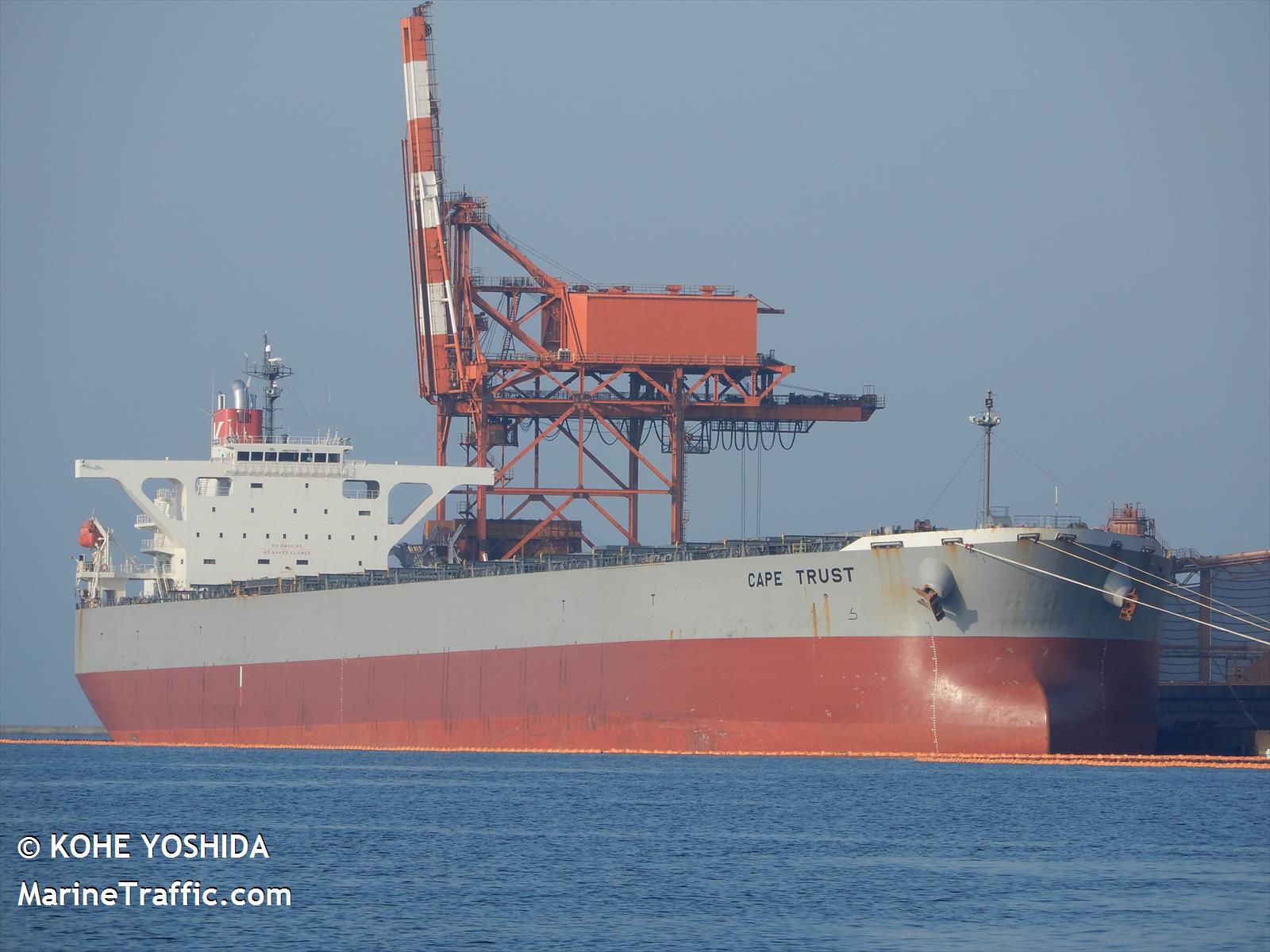 tradership (Bulk Carrier) - IMO 9310135, MMSI 538009382, Call Sign V7A4664 under the flag of Marshall Islands