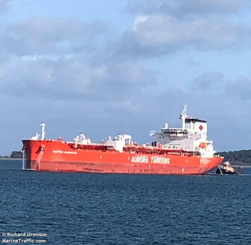 maritime inspiration (Chemical/Oil Products Tanker) - IMO 9853541, MMSI 563133300, Call Sign 9V6712 under the flag of Singapore