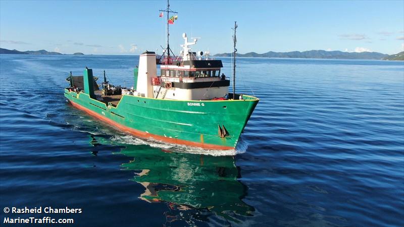 bonnie g (Offshore Tug/Supply Ship) - IMO 8023864, MMSI 577380000, Call Sign YJWF8 under the flag of Vanuatu