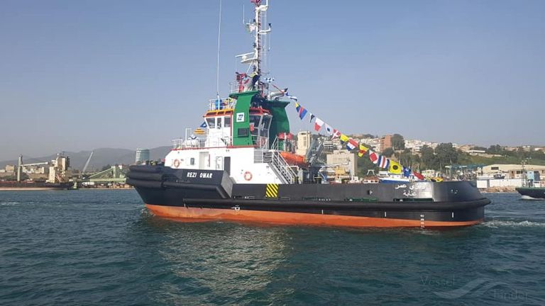 rezi omar (Tug) - IMO 9817872, MMSI 605136711, Call Sign 7TMD under the flag of Algeria