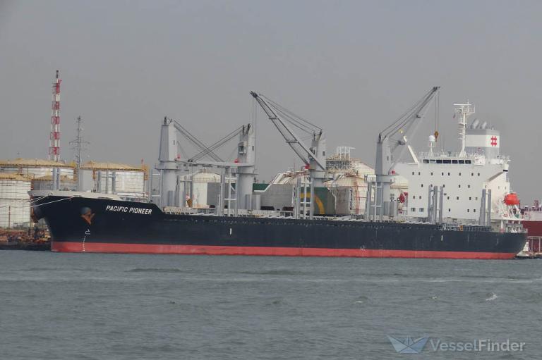 pacific pioneer (Bulk Carrier) - IMO 9902392, MMSI 636020750, Call Sign 5LAN5 under the flag of Liberia