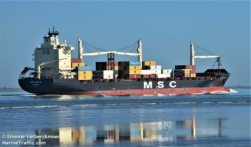 msc yurida iii (Container Ship) - IMO 9344564, MMSI 636020937, Call Sign 5LBL9 under the flag of Liberia