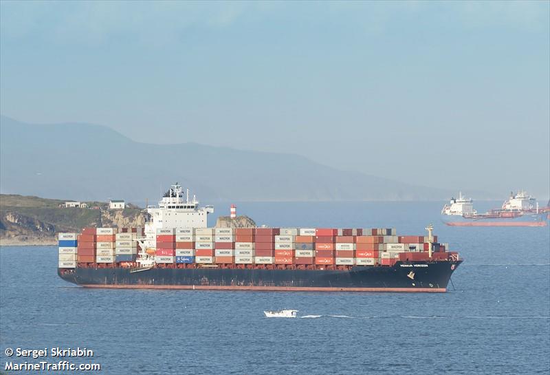 merkur horizon (Container Ship) - IMO 9456989, MMSI 636093026, Call Sign A8UB3 under the flag of Liberia