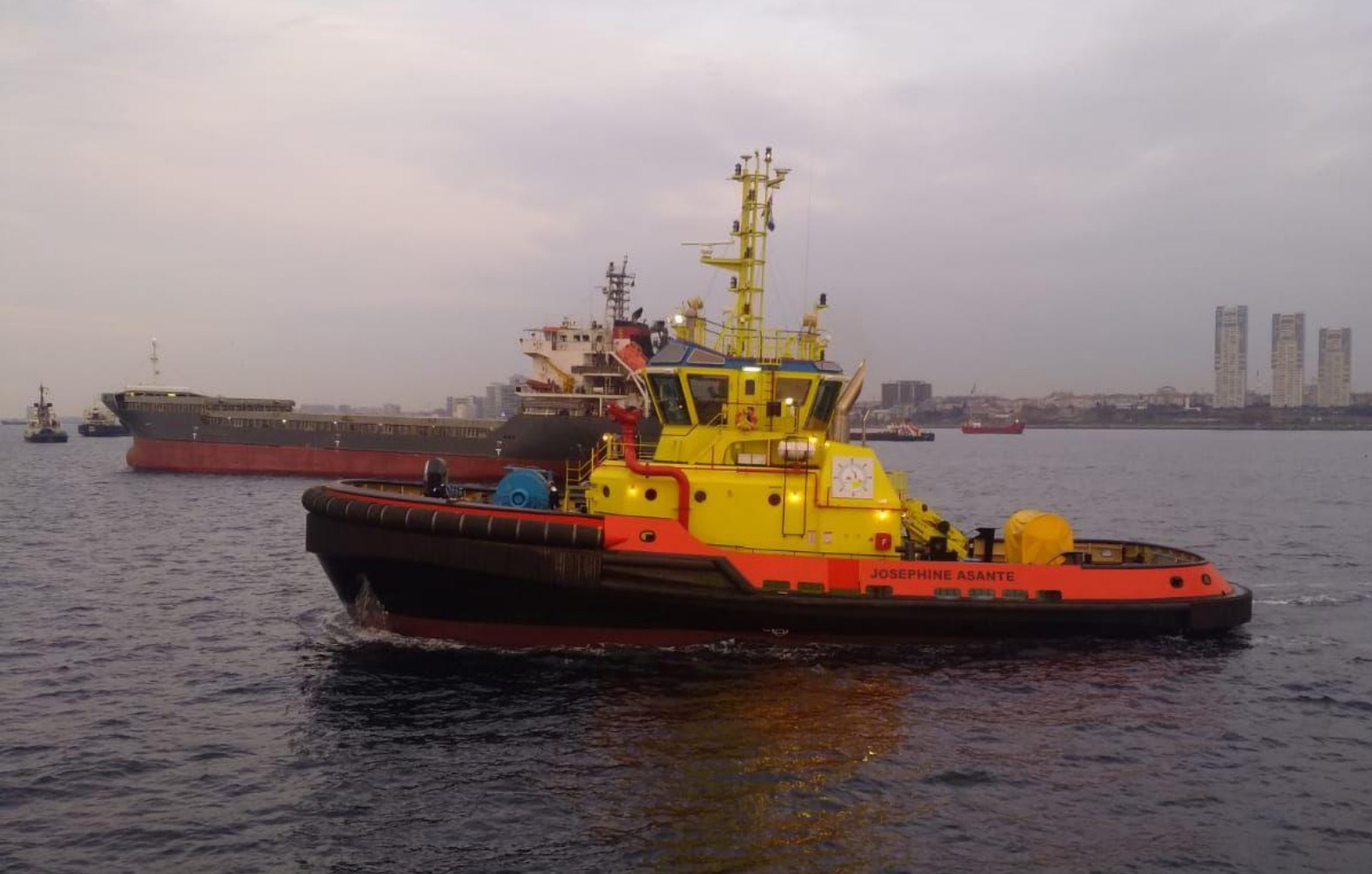 josephine asante (Tug) - IMO 9872822, MMSI 667001704, Call Sign 9LU2507 under the flag of Sierra Leone