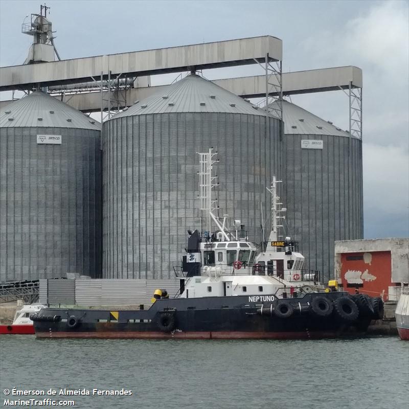 neptuno (Tug) - IMO 9174062, MMSI 710012460, Call Sign PR9887 under the flag of Brazil