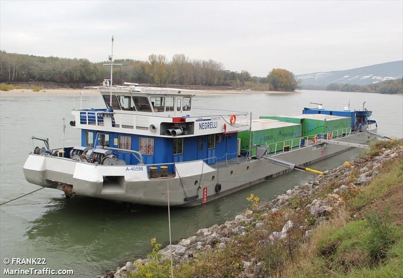 negrelli (Cargo ship) - IMO , MMSI 203999330, Call Sign OED2106 under the flag of Austria