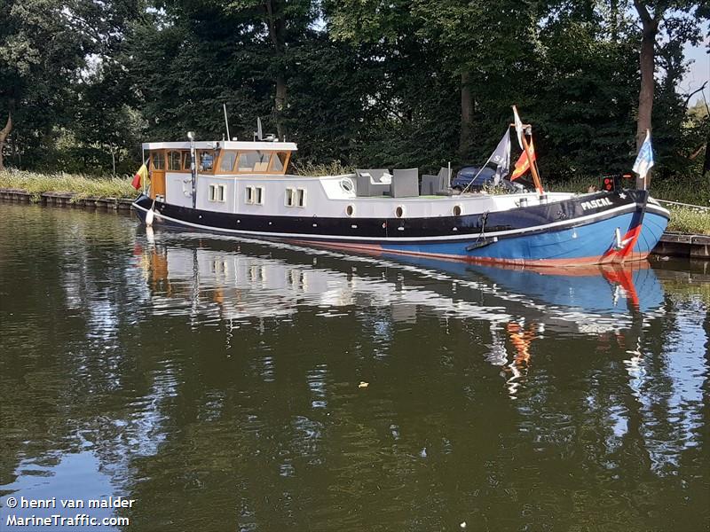 pascal (Fishing vessel) - IMO , MMSI 205229200, Call Sign OS2292 under the flag of Belgium