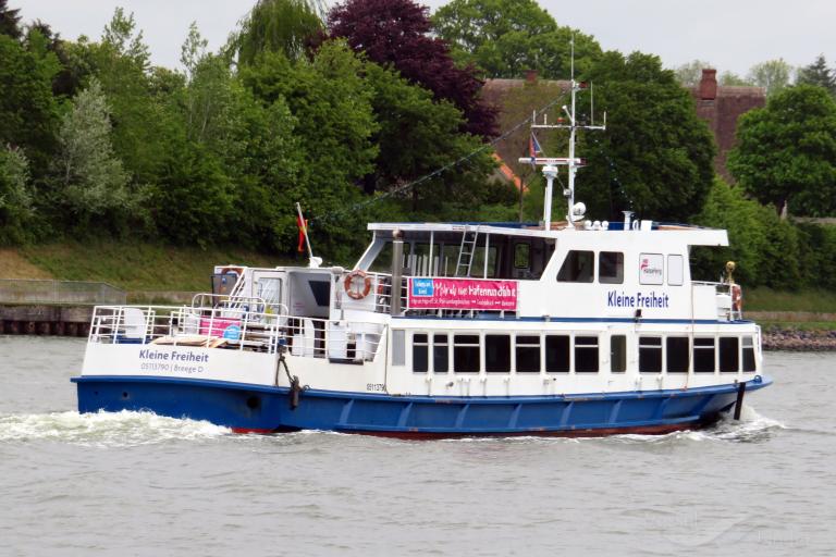 kleine freiheit (Passenger ship) - IMO , MMSI 211519510, Call Sign DG9516 under the flag of Germany