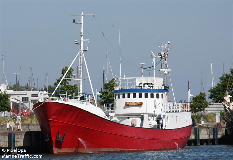 christoffer (Fishing Vessel) - IMO 6800622, MMSI 219845000, Call Sign OVQX2 under the flag of Denmark
