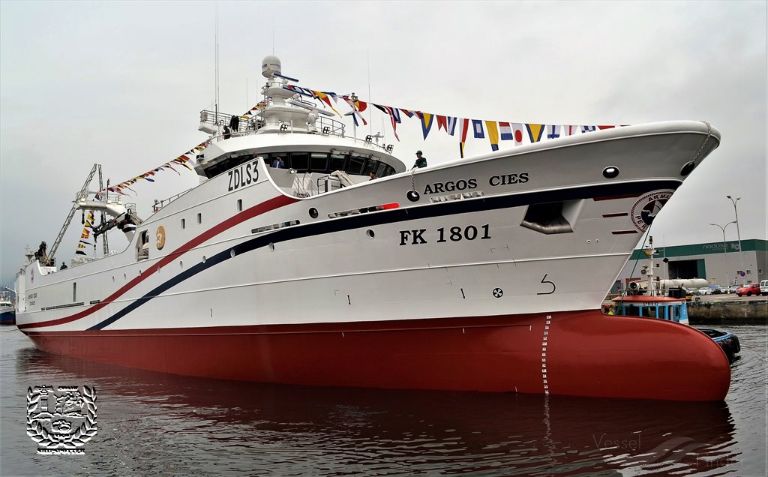 mar de escocia (Fishing vessel) - IMO 9830630, MMSI 224255000, Call Sign EAUT under the flag of Spain