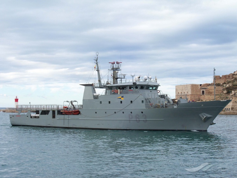 arnomendi (Military ops) - IMO , MMSI 224495000, Call Sign EBBT under the flag of Spain