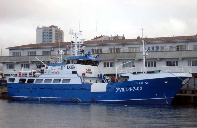talasa (Fishing Vessel) - IMO 9339210, MMSI 224581000, Call Sign ECBN under the flag of Spain