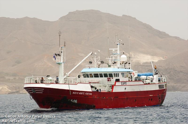 nuevo monte ventoso (Fishing Vessel) - IMO 9095319, MMSI 225319000, Call Sign EAPO under the flag of Spain