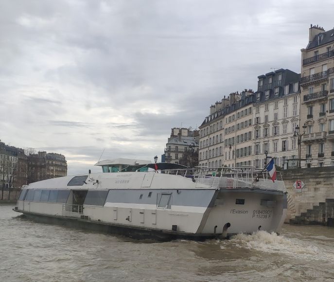 evasion (Passenger ship) - IMO , MMSI 226009550, Call Sign FM6295 under the flag of France