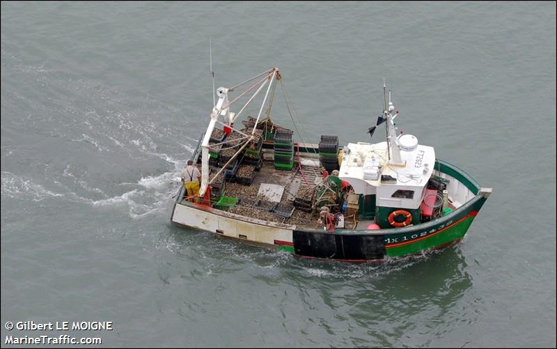 mary morgane (Fishing vessel) - IMO , MMSI 227640190, Call Sign FT2623 under the flag of France