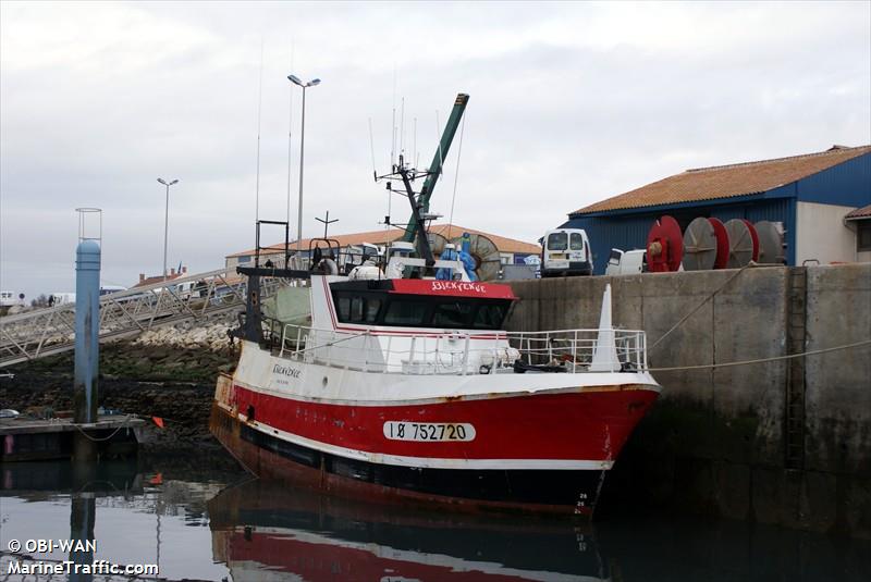 fv bienvenue (Fishing vessel) - IMO , MMSI 228189000, Call Sign FGFD under the flag of France