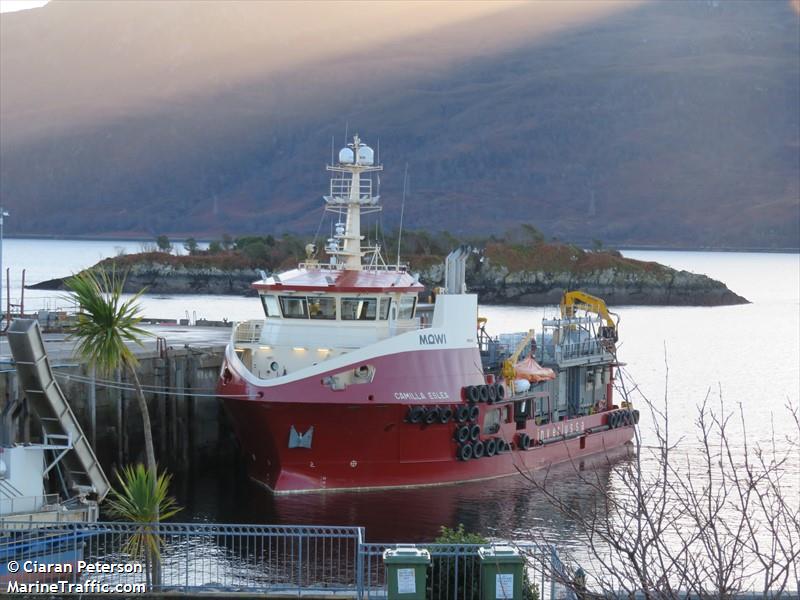 camilla eslea (Fishing Support Vessel) - IMO 9921142, MMSI 232032303, Call Sign MIMP9 under the flag of United Kingdom (UK)