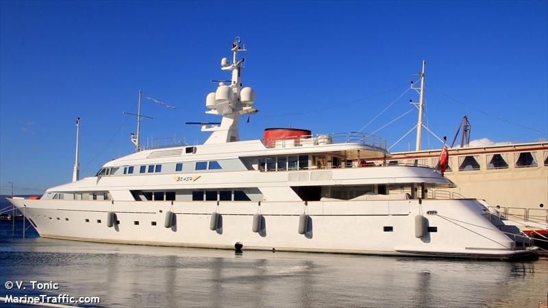 bash (Yacht) - IMO 8963997, MMSI 236738000, Call Sign ZDRX3 under the flag of Gibraltar