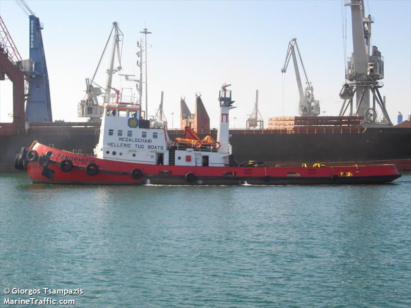 panormitis (Tug) - IMO 6407509, MMSI 237095100, Call Sign SV4408 under the flag of Greece