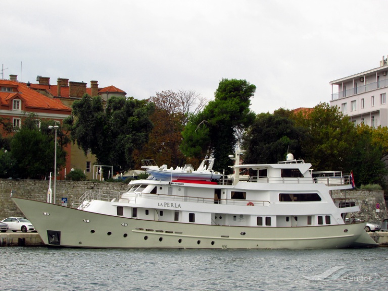 la perla (Passenger Ship) - IMO 7936806, MMSI 238139440, Call Sign 9AA7523 under the flag of Croatia