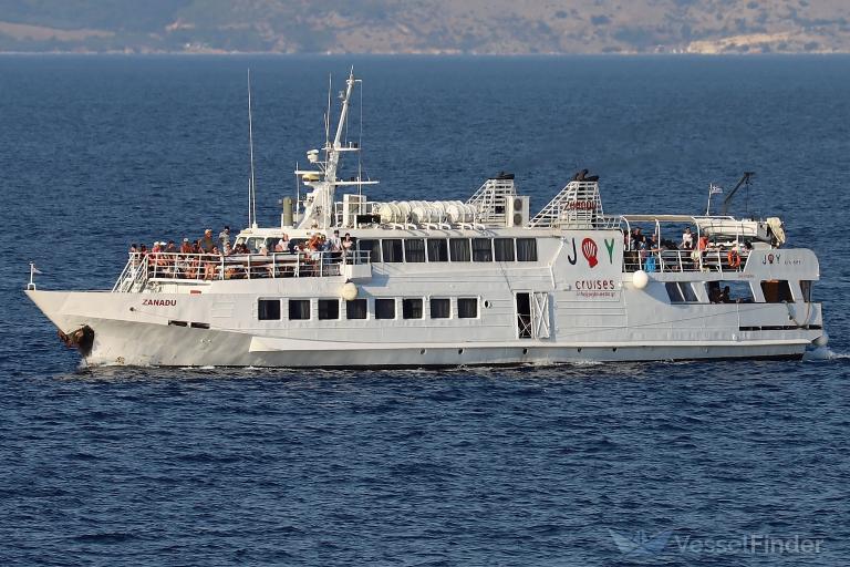 zanadu (Passenger Ship) - IMO 8728995, MMSI 239144900, Call Sign SY8019 under the flag of Greece