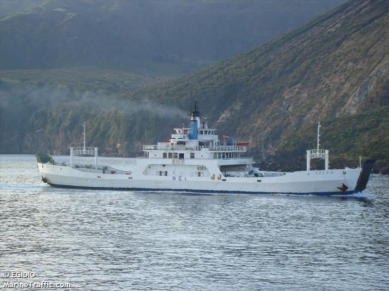 helga (Passenger/Ro-Ro Cargo Ship) - IMO 7320693, MMSI 247042100, Call Sign IJBK under the flag of Italy