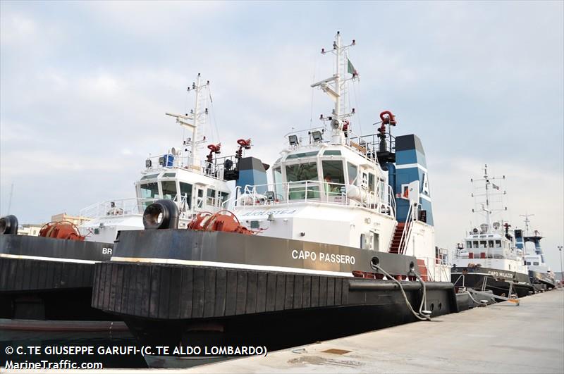 capo passero (Tug) - IMO 9461001, MMSI 247278300, Call Sign IIRK2 under the flag of Italy