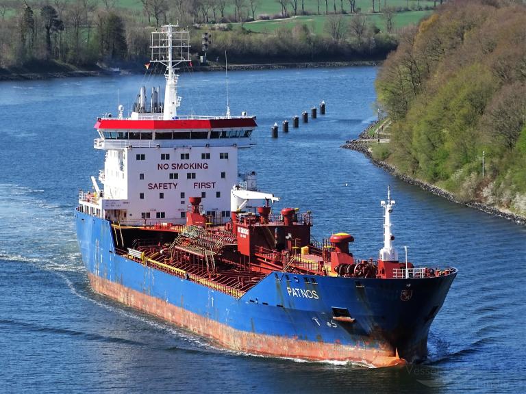 patnos (Chemical/Oil Products Tanker) - IMO 9365489, MMSI 255718000, Call Sign CQEJ4 under the flag of Madeira