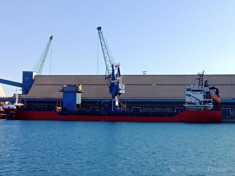 lucita (General Cargo Ship) - IMO 9338113, MMSI 255724000, Call Sign CQIL under the flag of Madeira