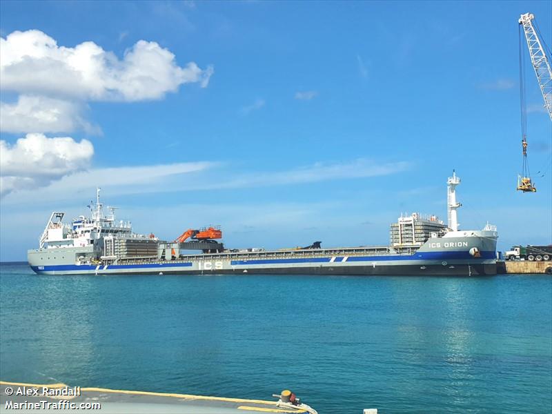 ics orion (General Cargo Ship) - IMO 9861536, MMSI 255806391, Call Sign CQEI4 under the flag of Madeira