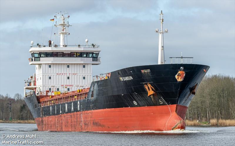 ym samsun (General Cargo Ship) - IMO 9584982, MMSI 271048988, Call Sign TCA6449 under the flag of Turkey