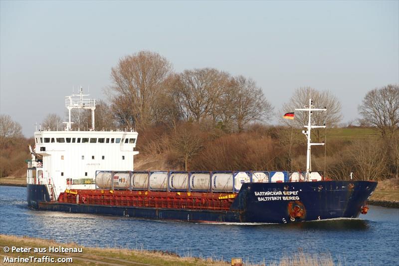 baltiyskiy bereg (General Cargo Ship) - IMO 9327176, MMSI 273210460, Call Sign UBKU5 under the flag of Russia