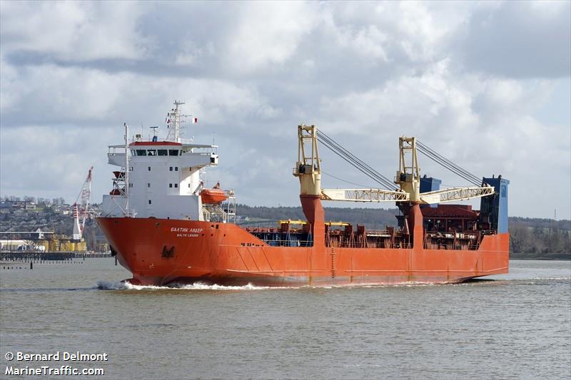 baltic leader (Ro-Ro Cargo Ship) - IMO 9220639, MMSI 273297850, Call Sign UBEW6 under the flag of Russia