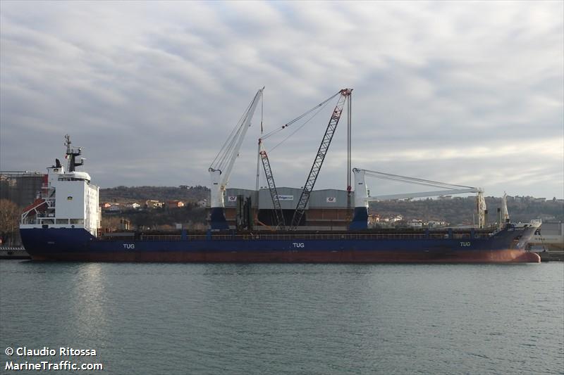 viktoria shain (General Cargo Ship) - IMO 9349291, MMSI 273298160, Call Sign UBGW6 under the flag of Russia