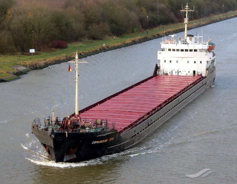 sormovo 1 (General Cargo Ship) - IMO 7942946, MMSI 273315200, Call Sign UCWS under the flag of Russia