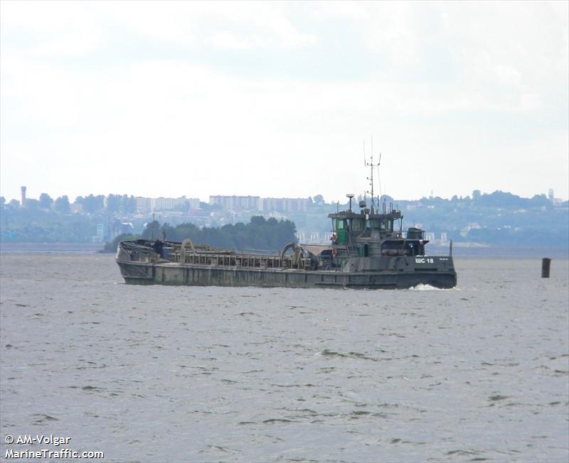 shs 18 (Dredging or UW ops) - IMO , MMSI 273334830, Call Sign NONE under the flag of Russia