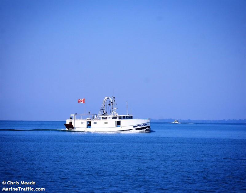 bb miller (Fishing vessel) - IMO , MMSI 316042422 under the flag of Canada