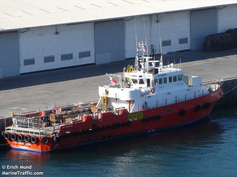 express 67 (Offshore Tug/Supply Ship) - IMO 9606194, MMSI 353022000, Call Sign HP 5770 under the flag of Panama
