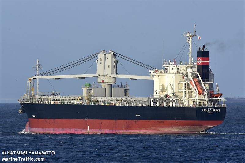 apollo grace (General Cargo Ship) - IMO 9910923, MMSI 355741000, Call Sign 3FCT5 under the flag of Panama