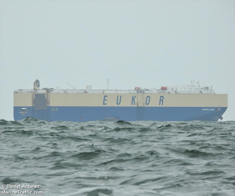 morning cara (Vehicles Carrier) - IMO 9574092, MMSI 355768000, Call Sign 3FVC2 under the flag of Panama