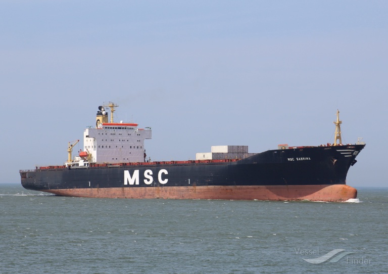 msc sabrina (Container Ship) - IMO 8714205, MMSI 356101000, Call Sign 3FMG8 under the flag of Panama