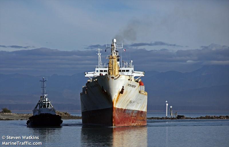 triton reefer (Refrigerated Cargo Ship) - IMO 8911102, MMSI 356155000, Call Sign 3EMD9 under the flag of Panama